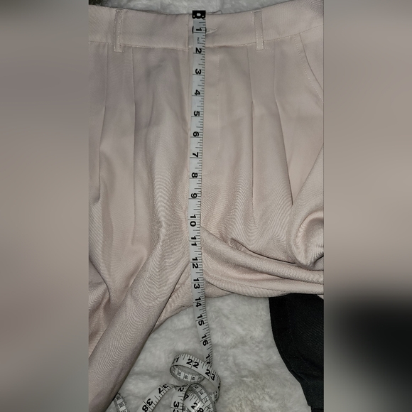 High Waist Colorblock Wide Leg Pants - Picture 12 of 13